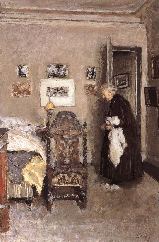 Edouard Vuillard Housewife Norge oil painting art